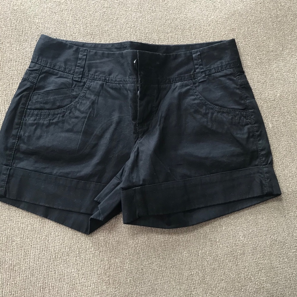 Black shorts